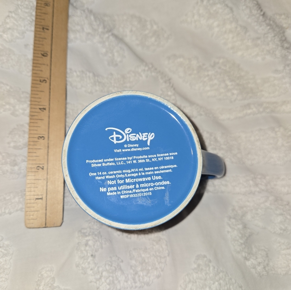 NWOT Disnet Blue Cinderella Sparkly Cinderella Mug - Picture 5 of 5